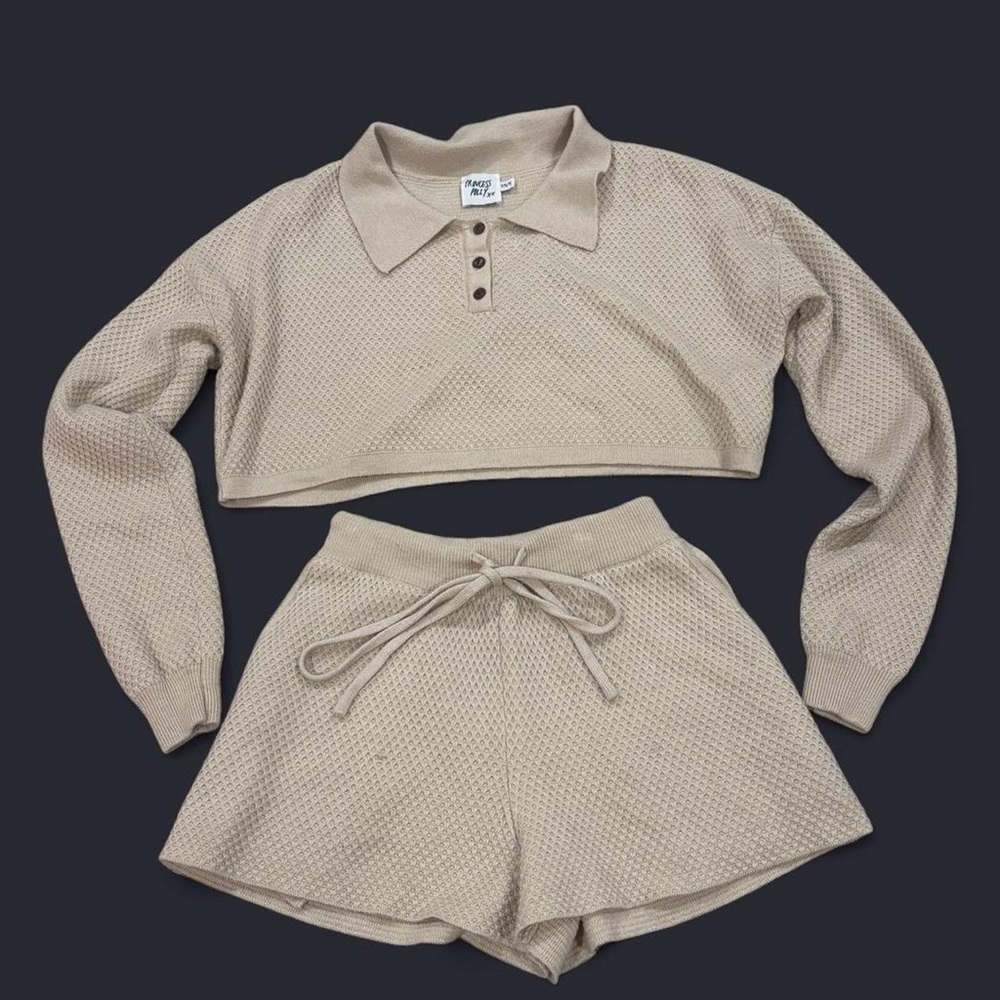Princess Polly Knit Sweater Shorts Set